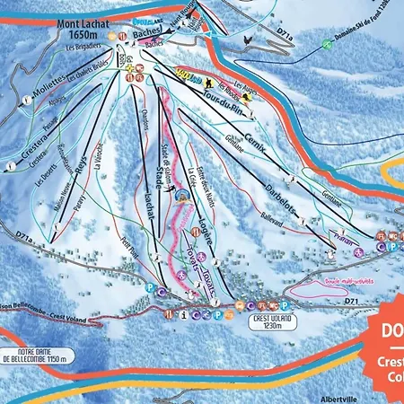 4 Pers., Proche Pistes クレスト・ヴォラン
